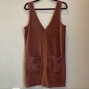 Marine Layer Leighton Dress, Dusty Rose, Size Small